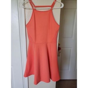 Coral Orange Dress